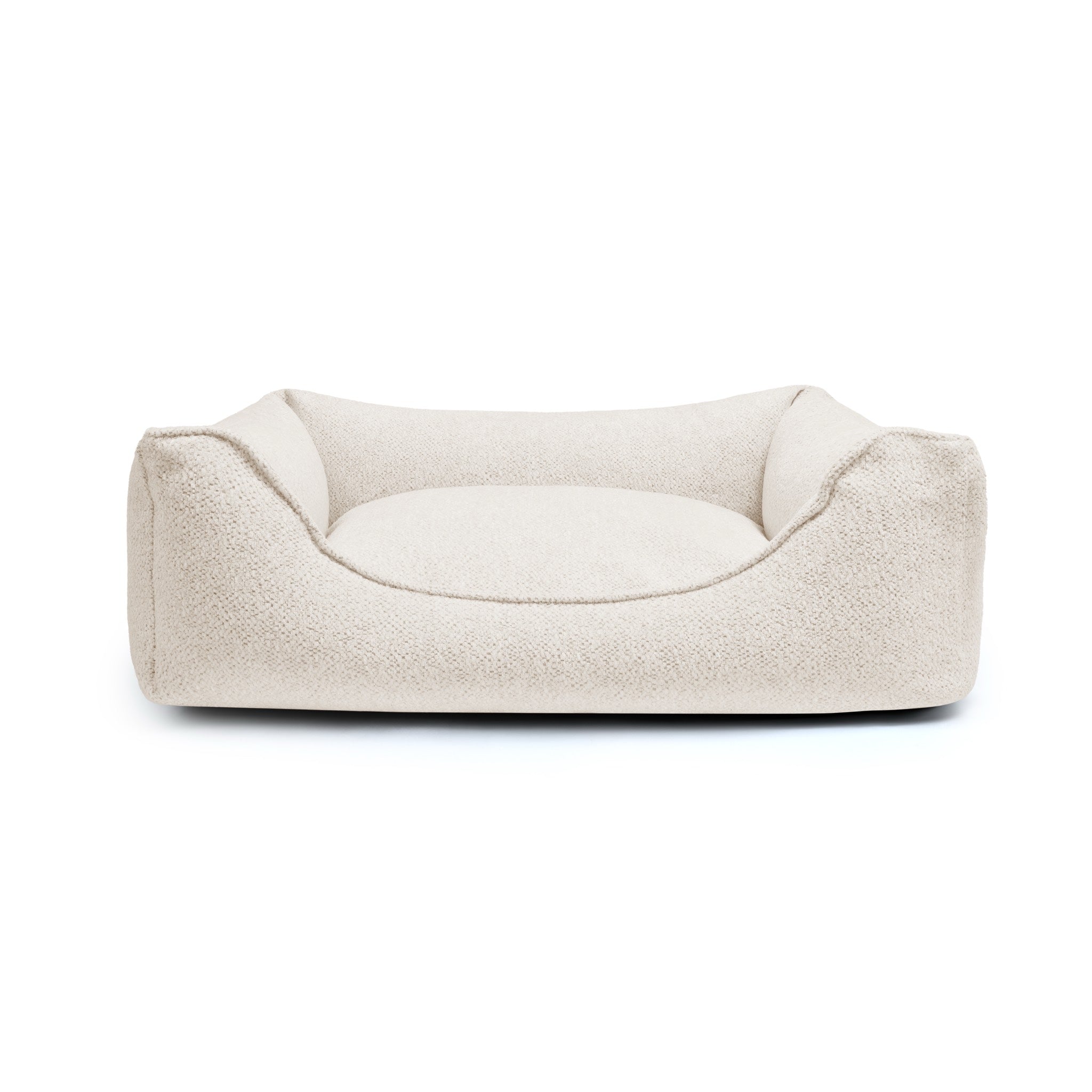 Gaya Lounge Pet Bed by The Dogs Company, soft cushioned pet couch with cozy fabric ideal for relaxing and sleeping.