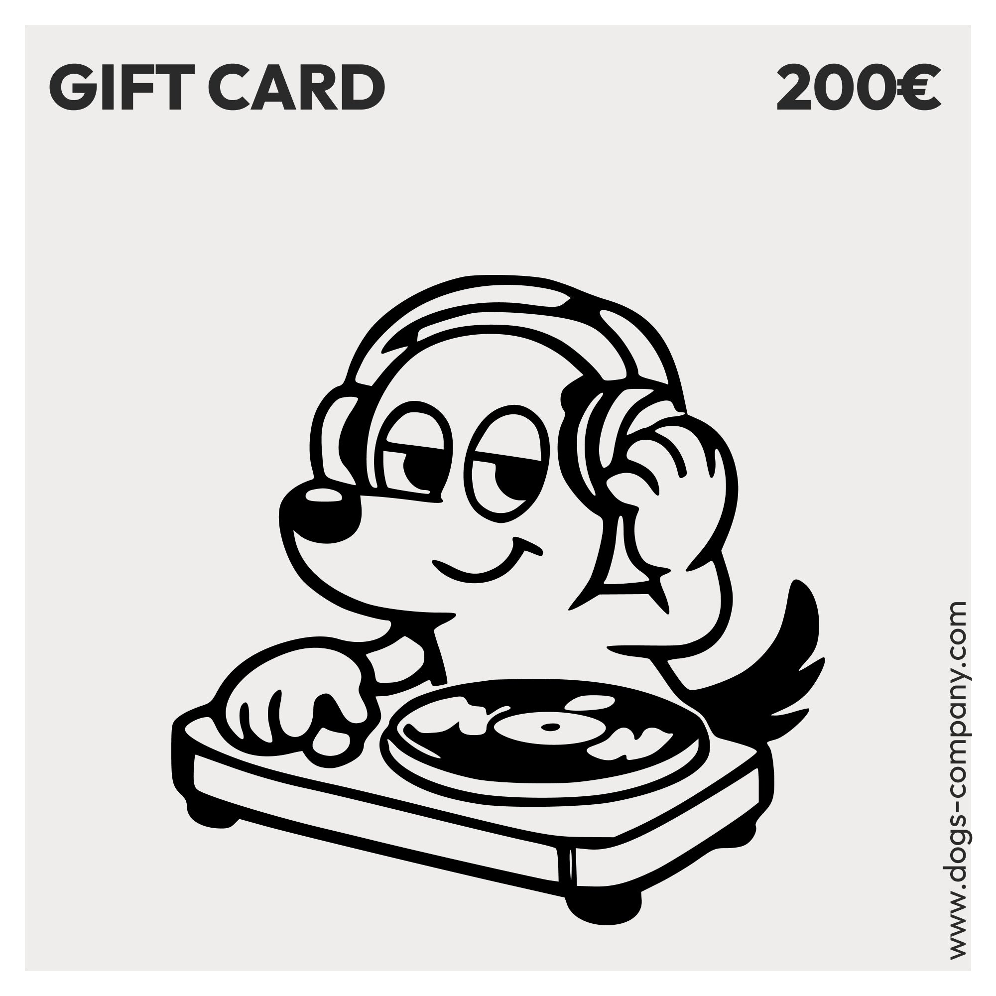 Gift Card - The Dogs Company