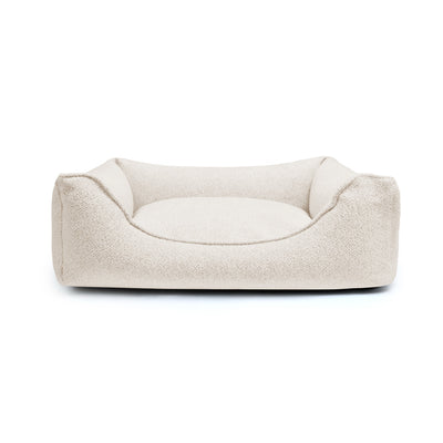 Gaya Lounge Pet Bed by The Dogs Company, soft cushioned pet couch with cozy fabric ideal for relaxing and sleeping.